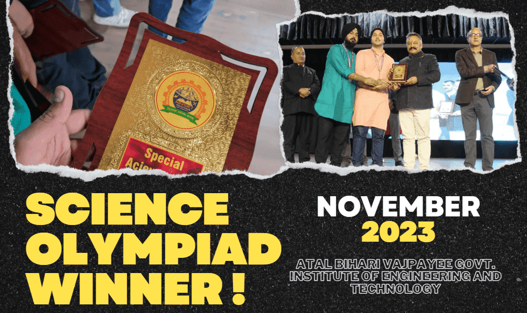 Science Olympiad Triumph : WINNER 2023